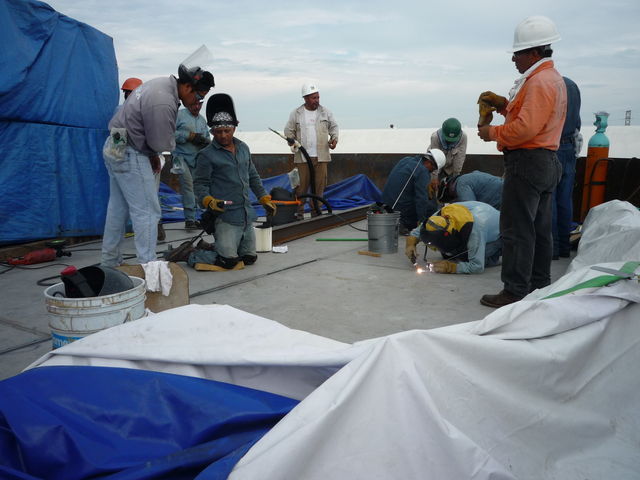 FABRICACION DE PISO NUEVO EN INOXIDABLE